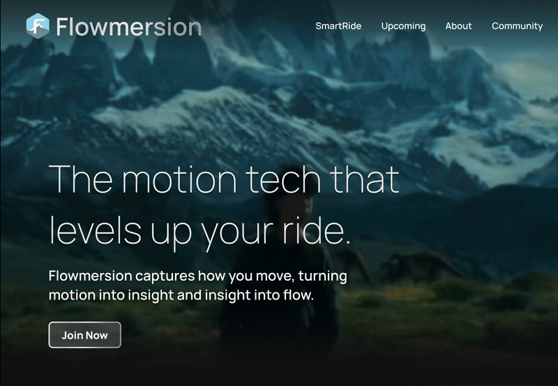 Flowmersion — XR snowsports platform demo